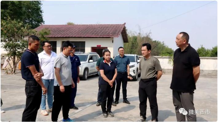 謝金翔、鄭昭帶隊(duì)開展巡林督查,督導(dǎo)森林防火工作